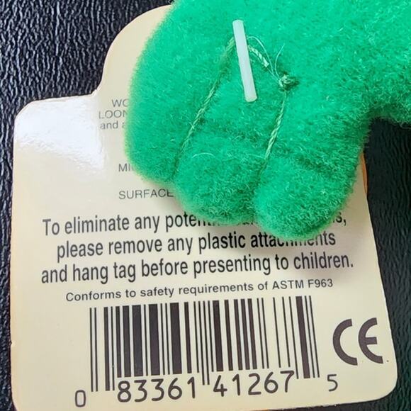 Vintage Warner Brothers Michigan J. Frog Plush Toy 1997 - 9 L x 7 W  NWT - Picture 8 of 10